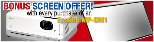 Epson EMP-DM1 Projector Promotion