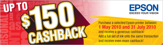 Epson Tax Time Promotion