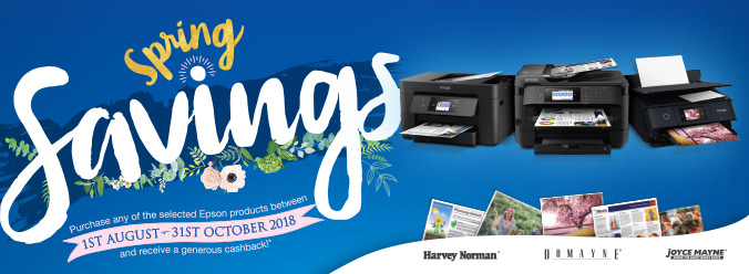 Harvey Norman Group Spring Savings Cashback Promotion