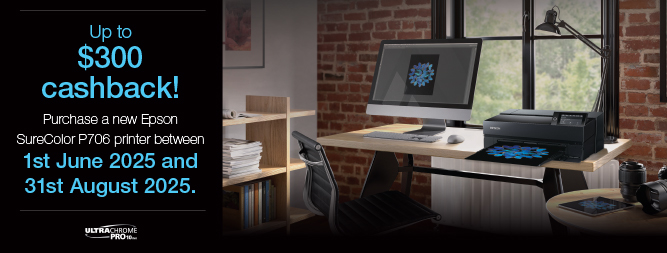 Epson SureColor P706 Up To $300 Cashback Promotion